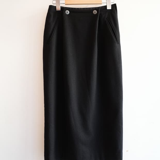 Jean Paul GAULTIER 장폴고티에 플리츠 울 스커트