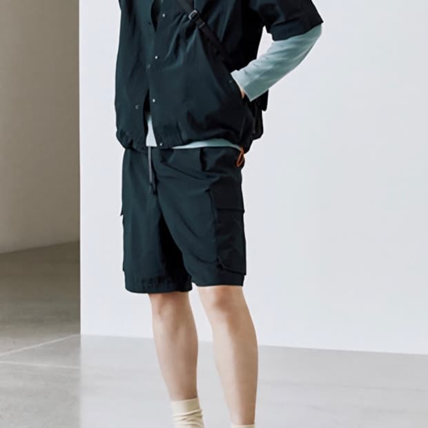 코오롱 커스텀멜로우 오버핏 셔츠형 자켓