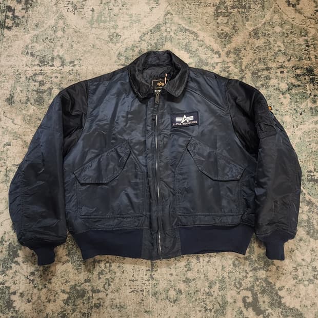 90s 오리지날 알파 CWU 플라이트자켓