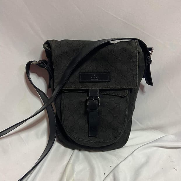 구찌 캔버스 크로스백