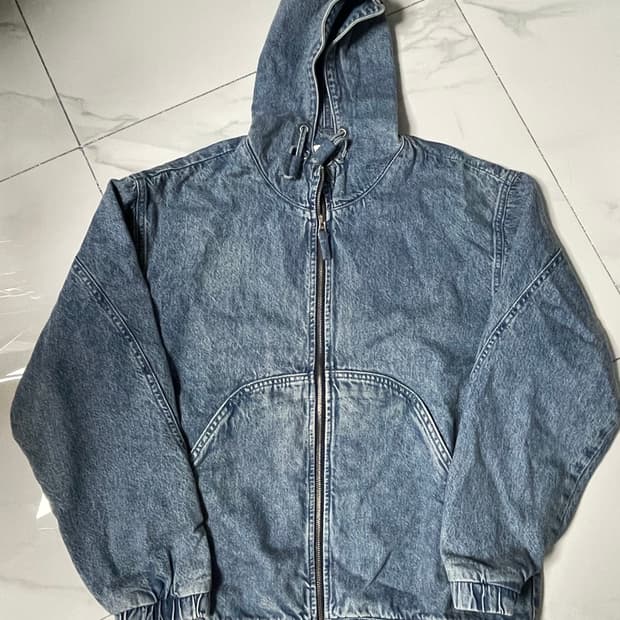 gimaguas 데님 후드 재킷