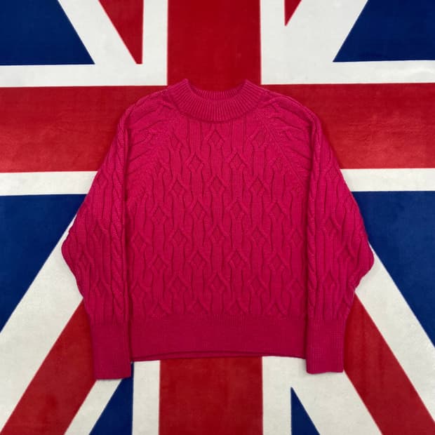 COS 오버핏 니트 여성 S 