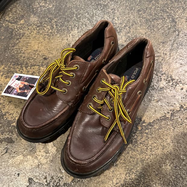 00s 폴로 스포츠 보트 슈즈