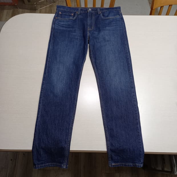 35 리바이스502 이집트 워싱 스판 슬림일자진 35-256