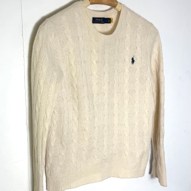폴로니트 폴로랄프로렌 폴로 케이블니트 꽈배기니트