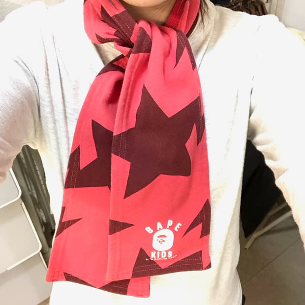 베이프 에이프 스타 머플러