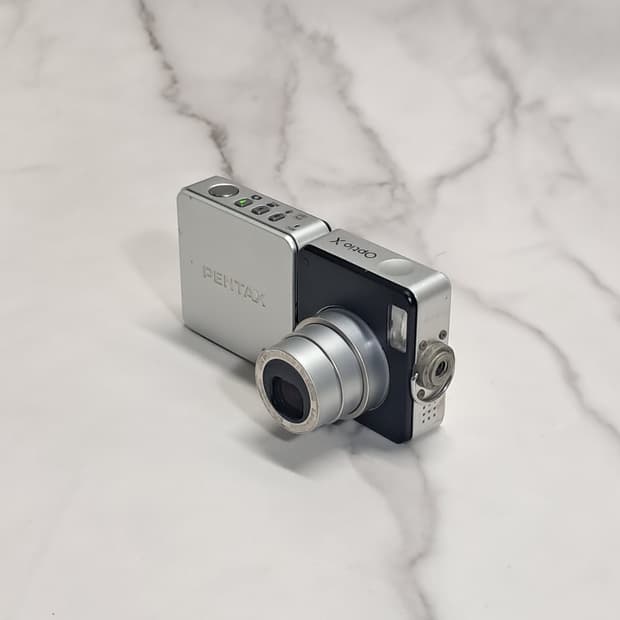 *레어템! 펜탁스 옵티오X / Optio X 듀얼 빈티지 디카