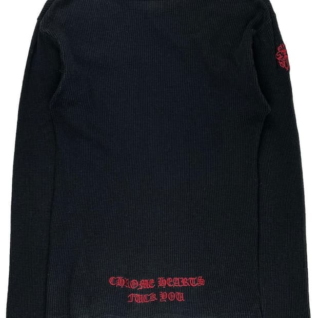 90s chrome hearts og 써멀 롱슬리브