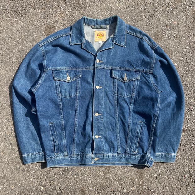 하드락카페 트러커 데님자켓 B207