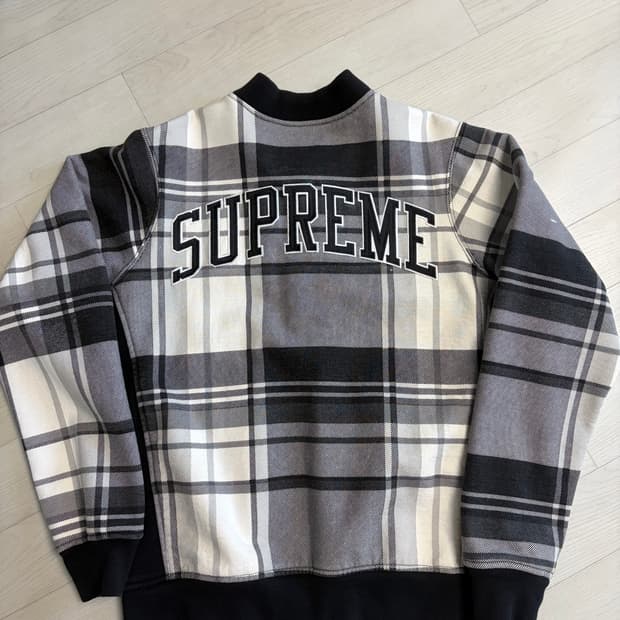 슈프림 플루이드 바시티 자켓