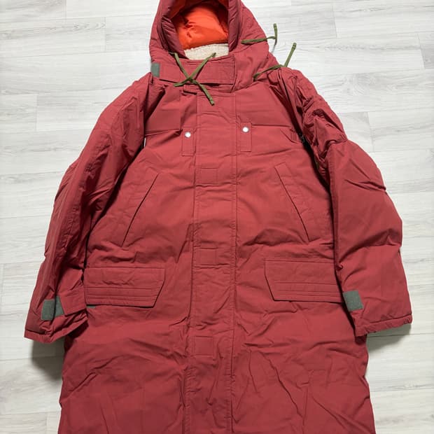 ODS 올리브드랩서비스 문트리퍼 파카 빈티지 레드 L 판매