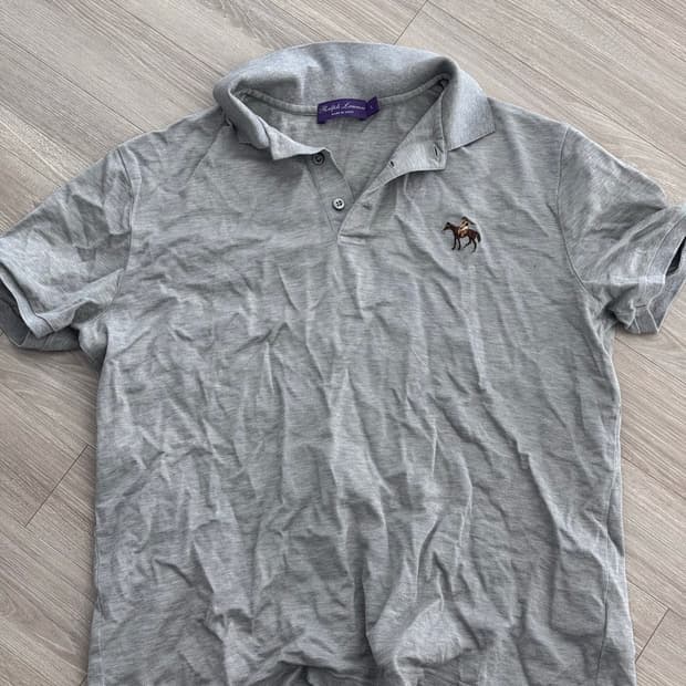 랄프로렌 퍼플라벨 남성 반팔 카라티 L