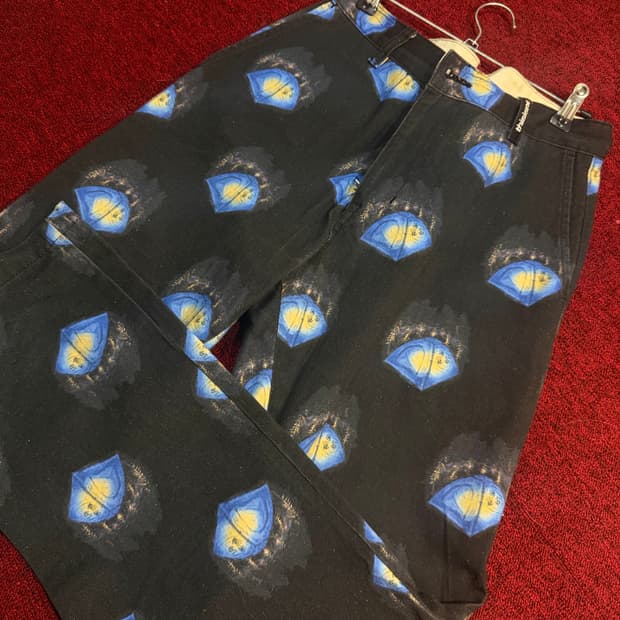 디스이즈네버댓 텐트 프린팅 팬츠