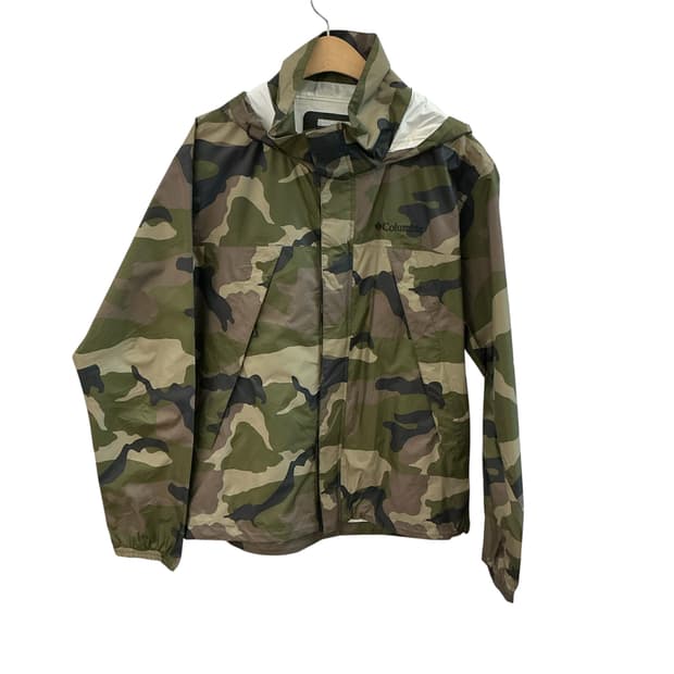 컬럼비아 카모 윈드브레이커 자켓