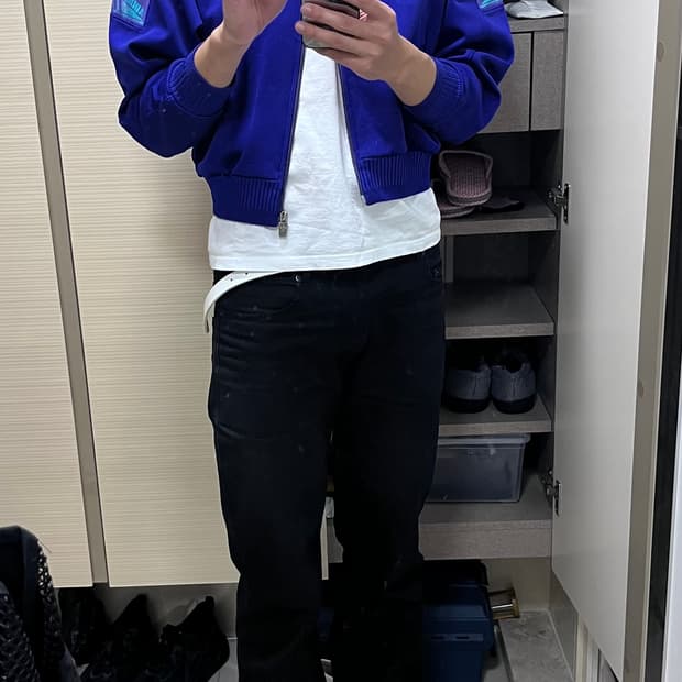 [m] 아디다스 퍼플 크롭 져지