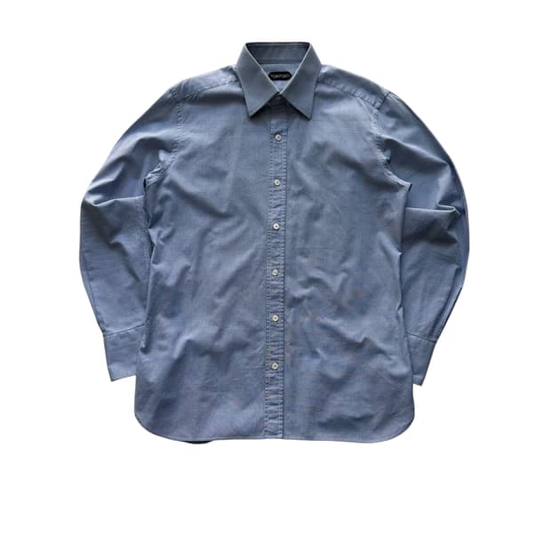 [100]톰 포드 체크 셔츠