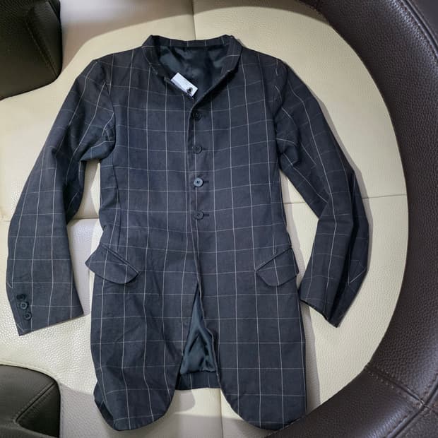 Christopher nemeth 3d check jacket