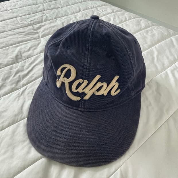 폴로 아플리케 볼캡 