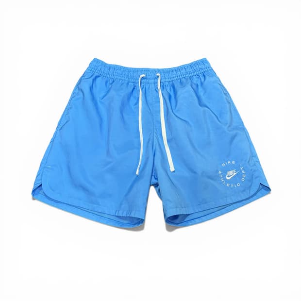 M 나이키 블루 우븐 쇼츠 반바지