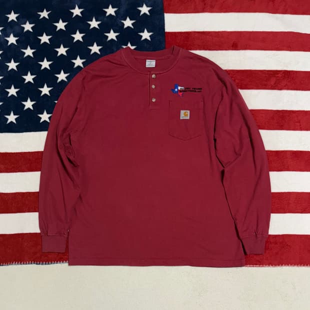 칼하트헨리넥롱슬리브 carharrt longsleeve 칼하트빈티지