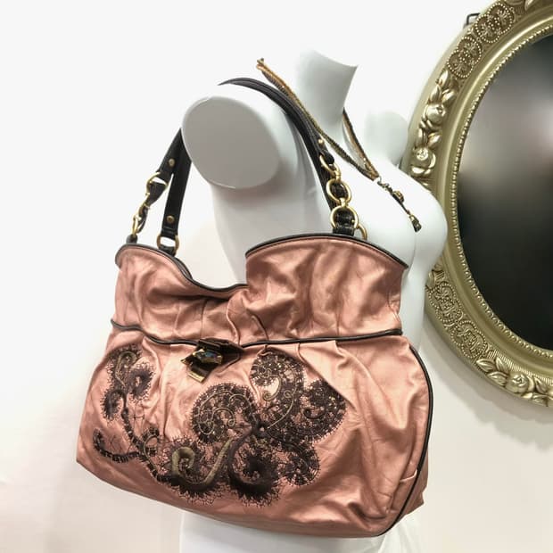 VINCIS BENCH indie pink shoulder bag