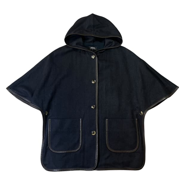 A.P.C 아페쎄 울 케이프 자켓