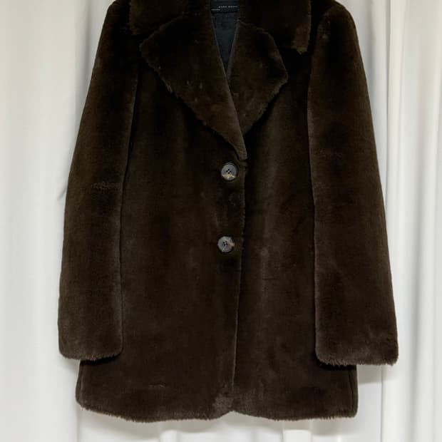 ZARA 자라 테디베어 퍼 자켓