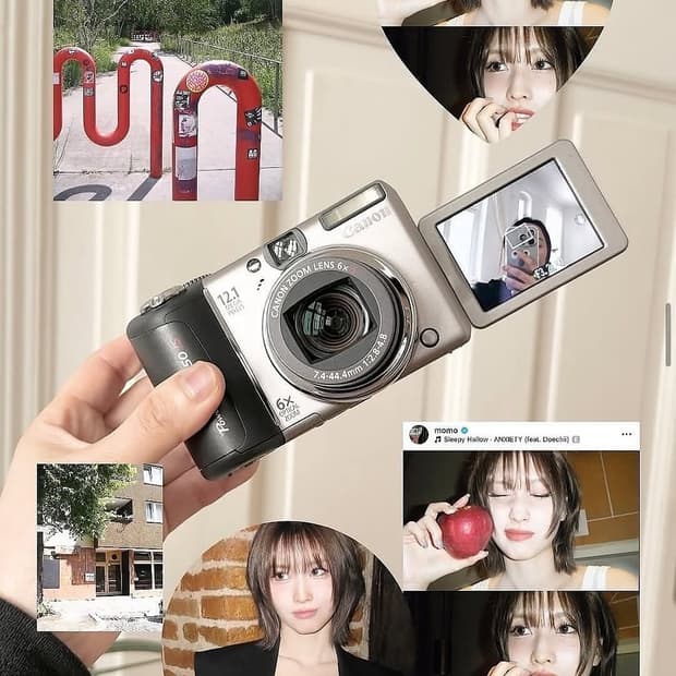 캐논 파워샷 A650is  모모카메라 🐰