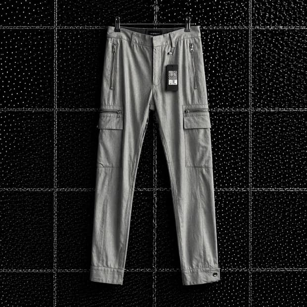 Calvin Klein platinum 지퍼 카고팬츠