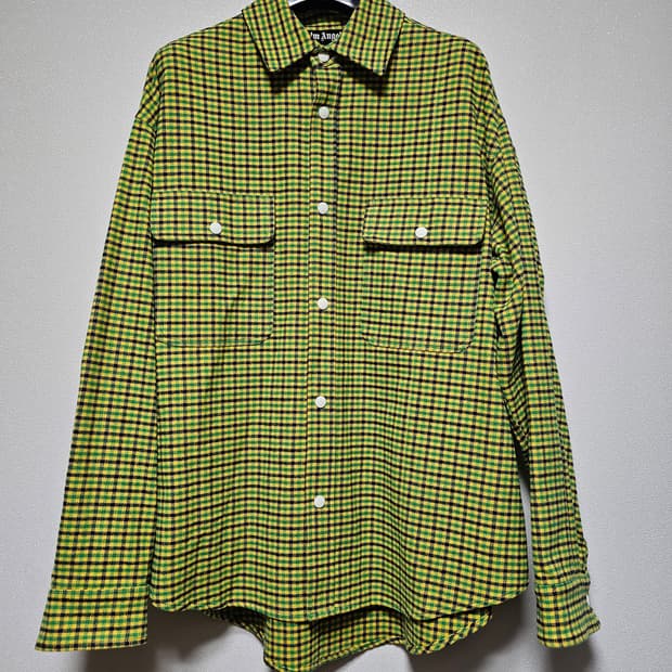 팜엔젤스 플란넬 체크 셔츠 (새상품)