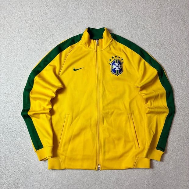 나이키 14-15 브라질 시그니처 트랙탑 자켓 PN7388