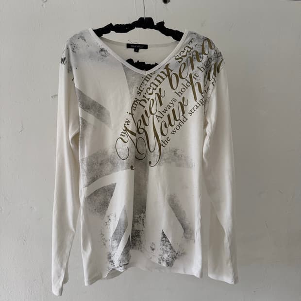 Script print long sleeve