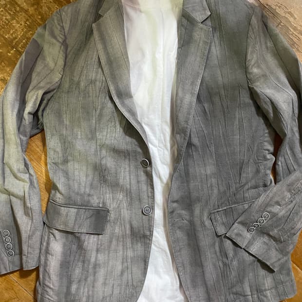 Panicale 이태리 그레이 스트라이프 자켓 50(L 100)