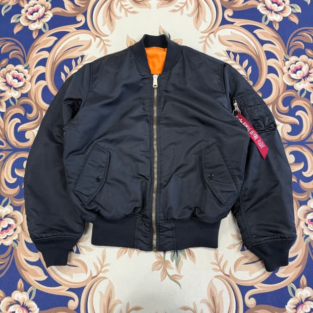 (M)알파 인더스트리 MA-1플라이트 자켓(블랙)