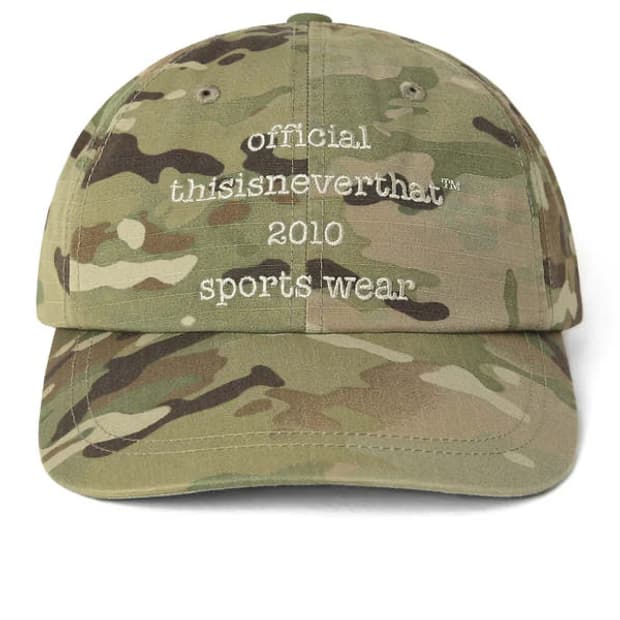 디스이즈네버댓 오피셜 카모 캡 