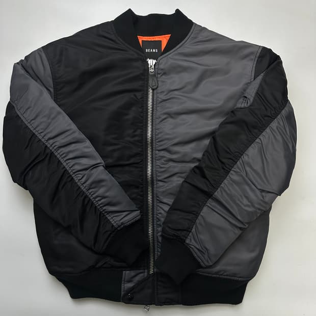 BEAMS 빔즈 MA-1 자켓