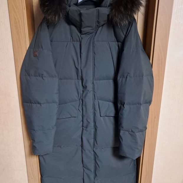 장미쉘바스키아 롱패딩 남성95 