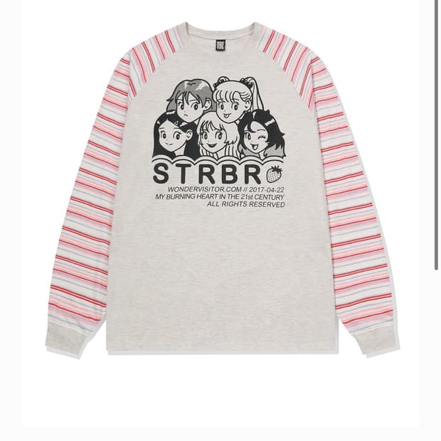 Strawberry EP3 Raglan LS-T [Oatmeal] 