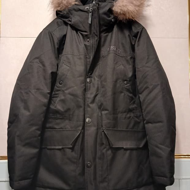 디스커버리 정품 남성 패딩 점퍼 100 사이즈