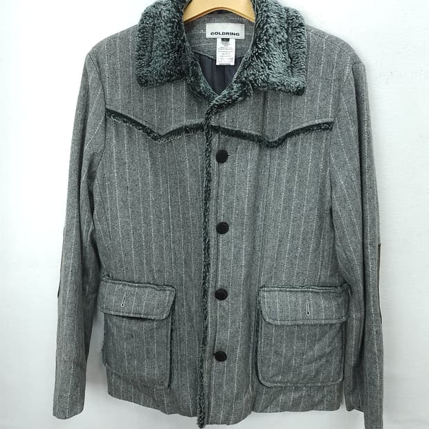 골드링 남성 스트라이프 자켓 100 L