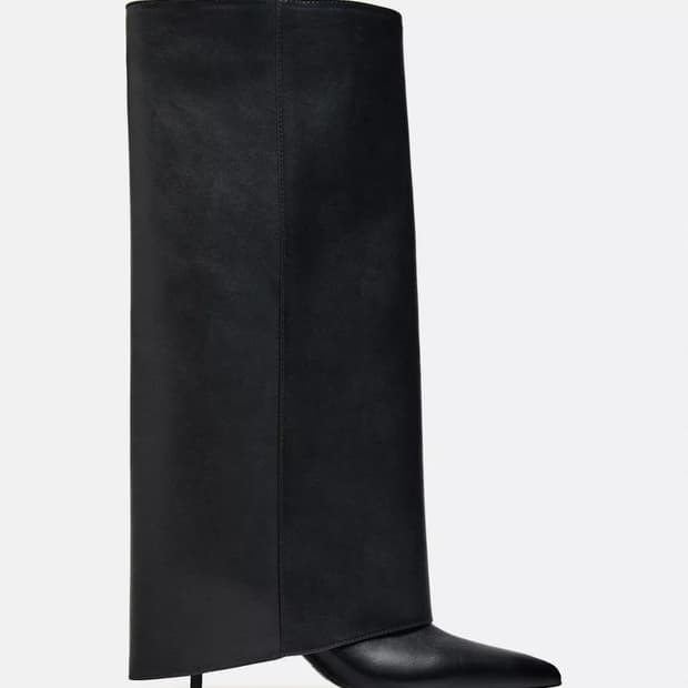 zara 힐 게이터 부츠