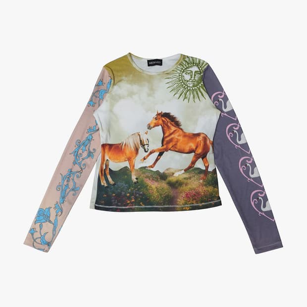 MEDIA(82) 미디어82 Horse Graphic Tee