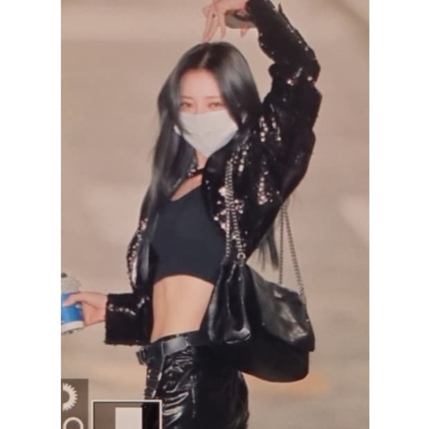 새제품)ZARA 자라 락스타일 플랩 숄더백 블랙 유나가방 6360/110