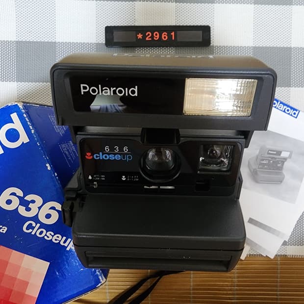 폴라로이드 클로즈업 636 즉석카메라 박스품