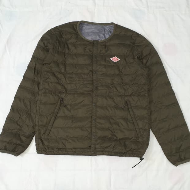 단톤 Danton 카키 경량 패딩