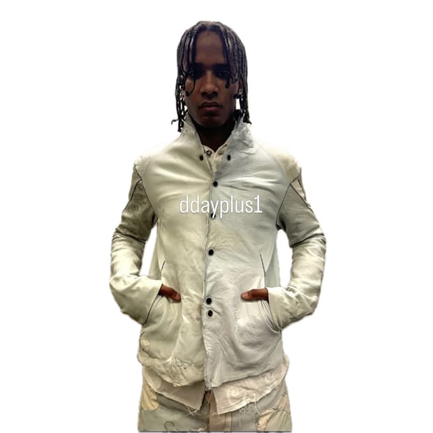 잠바렛 - 24FW 문스타 레더 프로토로지컬 아크타입 셔츠 자켓