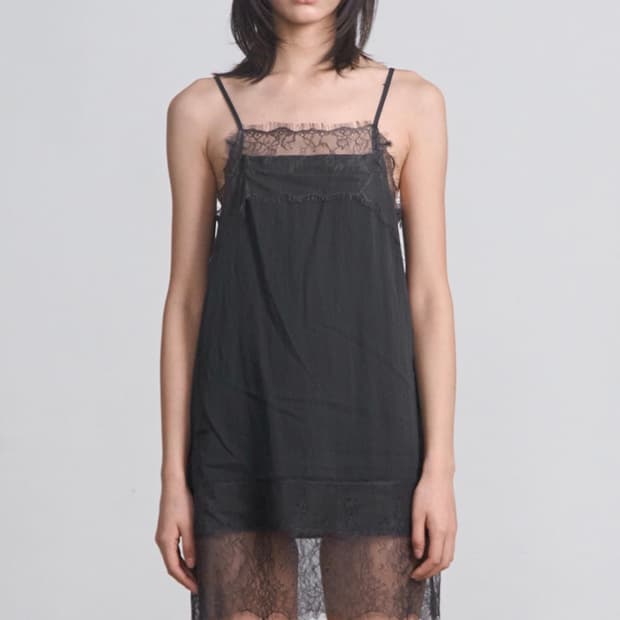 세릭 레이스 슬립 드레스