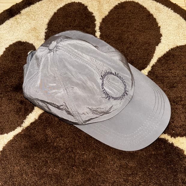 마뗑킴 나일론 볼캡 그레이