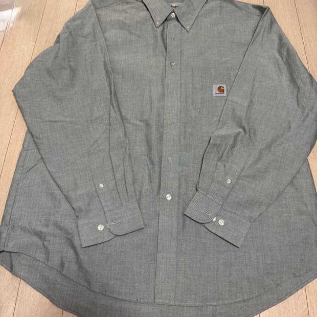 빈티지 칼하트 그레이셔츠