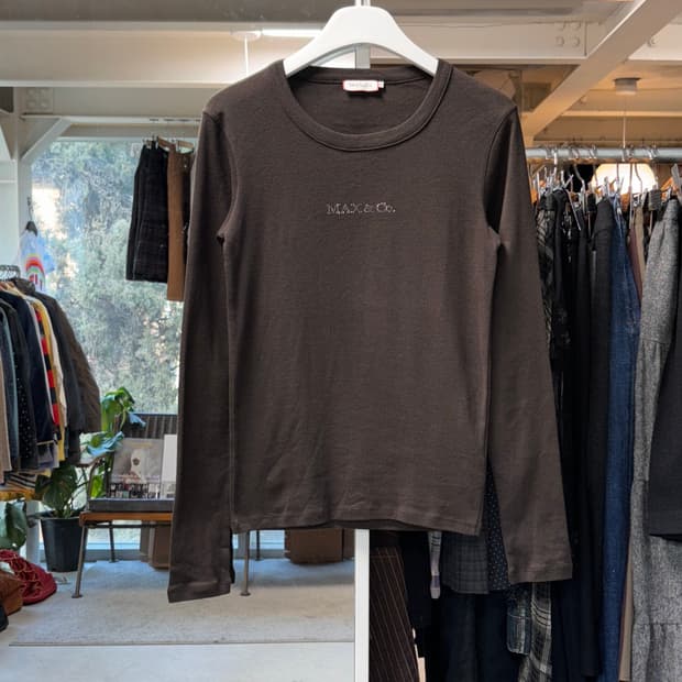 Max&co 트리콧 롱슬리브